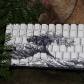 The Great Wave off Kanagawa 104+16 PBT Backlit Keycaps Set Cherry Profile for MX Mechanical Keyboard